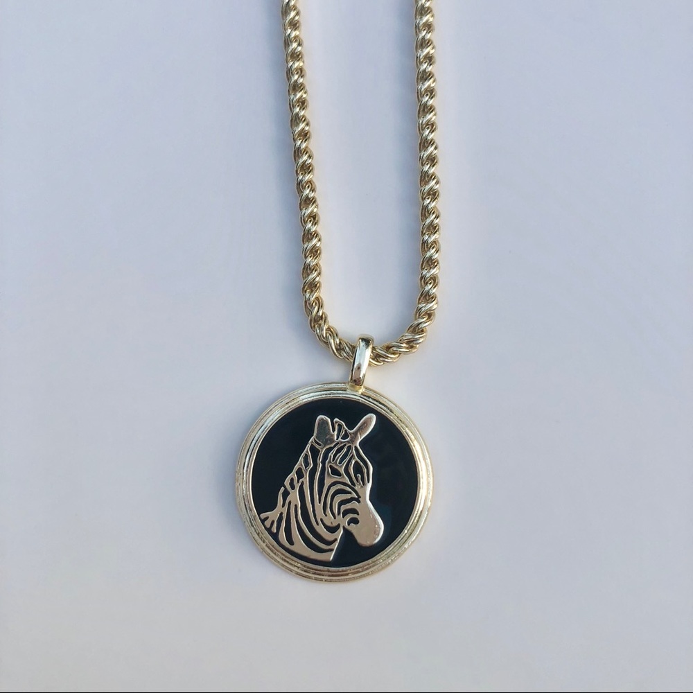 Kendra Scott Bowen Zebra Necklace